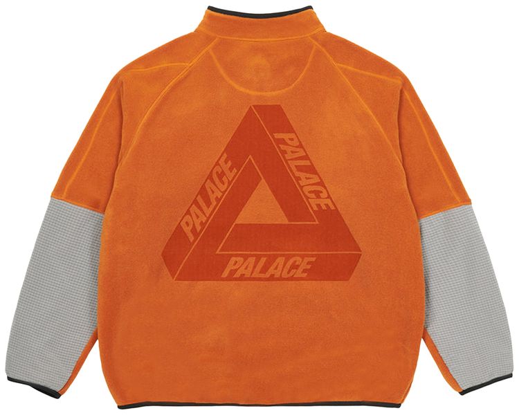 Palace Polartec 14 Zip Jacket Orange
