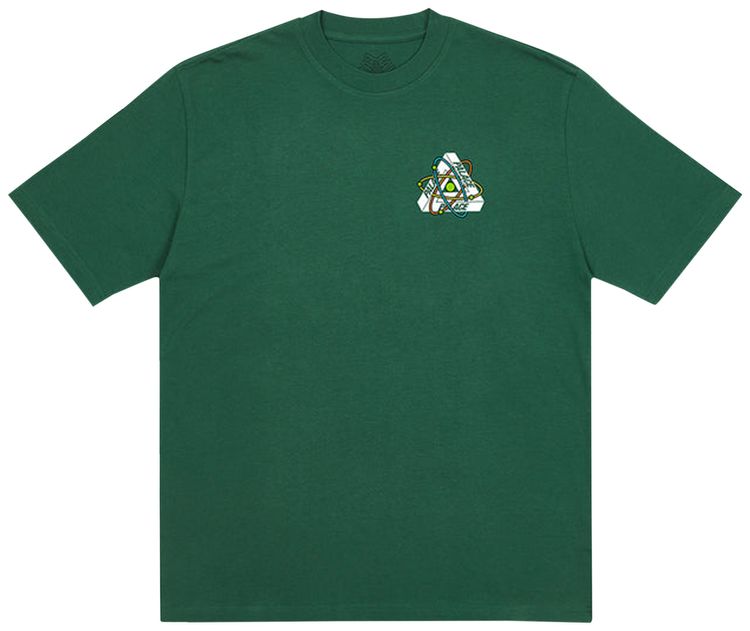 Palace Tri Atom T Shirt Green