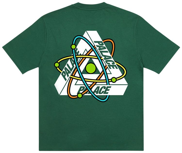 Palace Tri Atom T Shirt Green