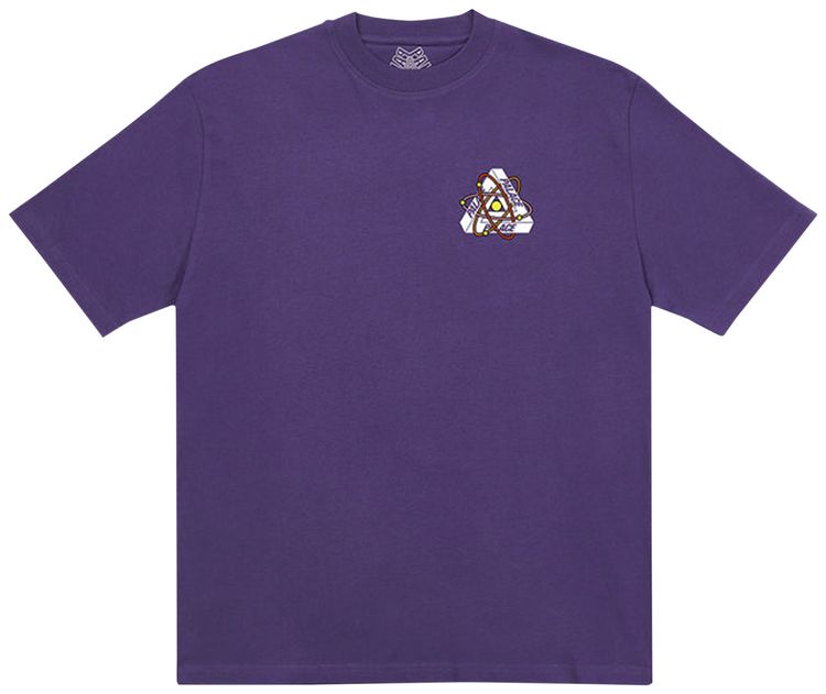 Palace Tri Atom T Shirt Purple