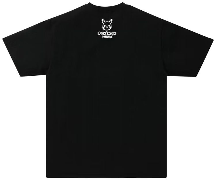 BAPE Baby Milo x Pokemon Monotone Tee 4 Black
