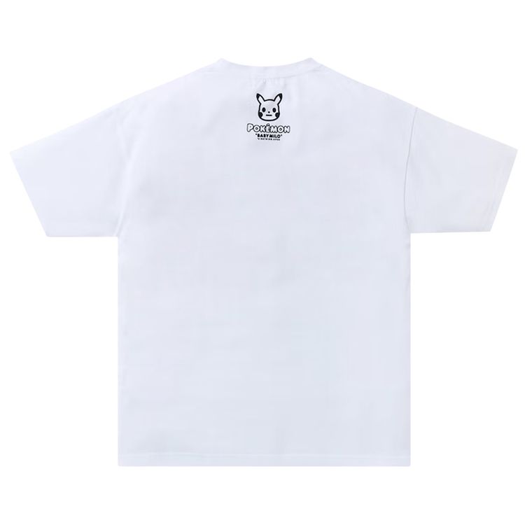 BAPE Baby Milo x Pokemon Monotone Tee 4 White