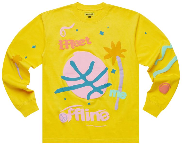 Market Meet Me Offline Tee Yellow