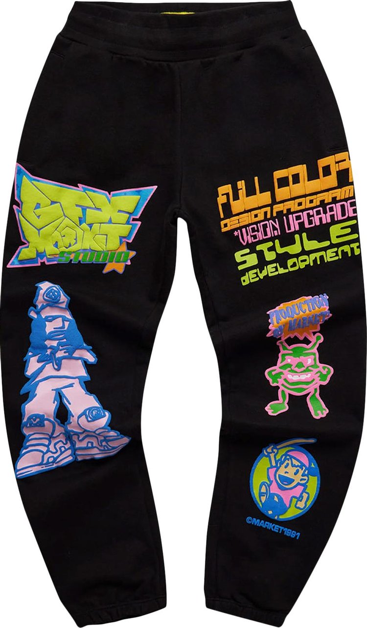 Market GFX Studio Sweatpants Black