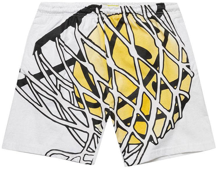 Market Smiley In The Net UV Shorts White