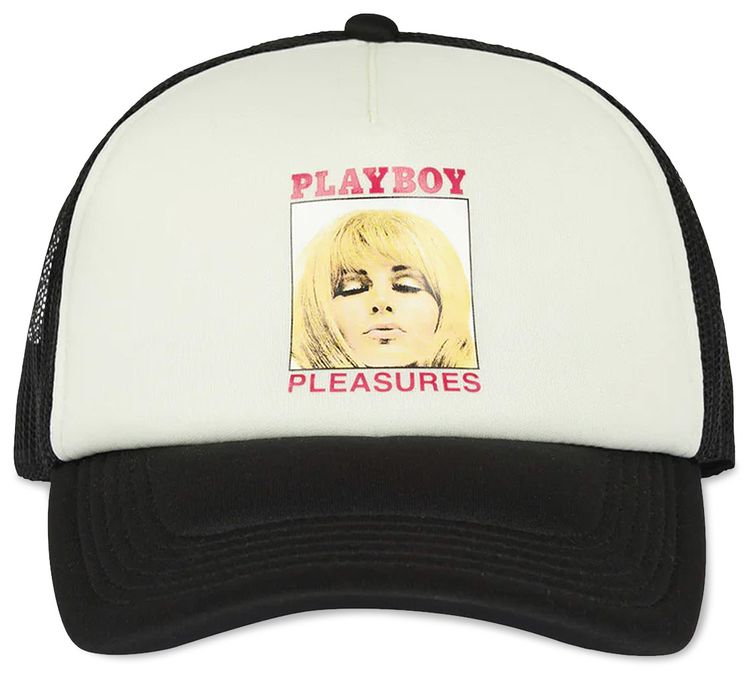 Pleasures x Playboy Magazine Trucker Hat Black