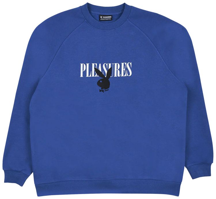 Pleasures x Playboy Bunny Logo Crewneck Purple