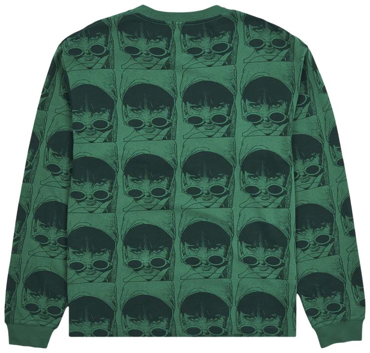 Pleasures x Playboy Playmate Heavyweight Long Sleeve Green