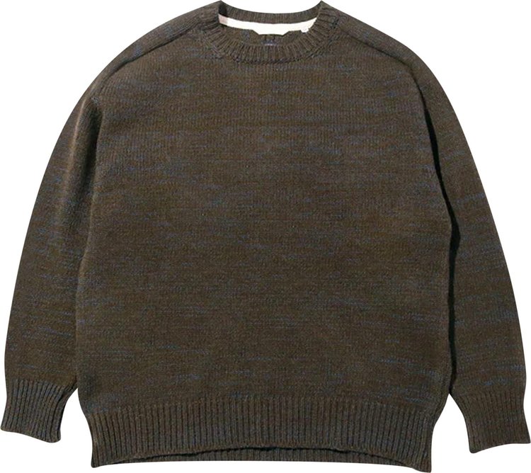 nanamica Crew Neck Sweater 'Khaki'