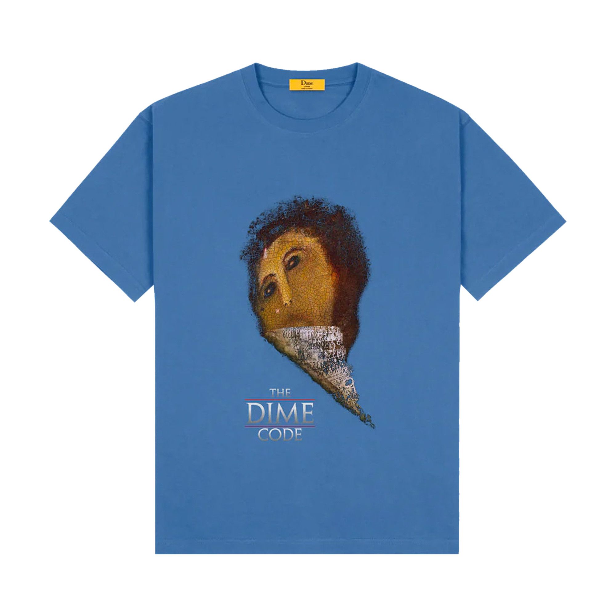 Buy Dime Code T-Shirt 'Blue' - DIMEF26BLU | GOAT
