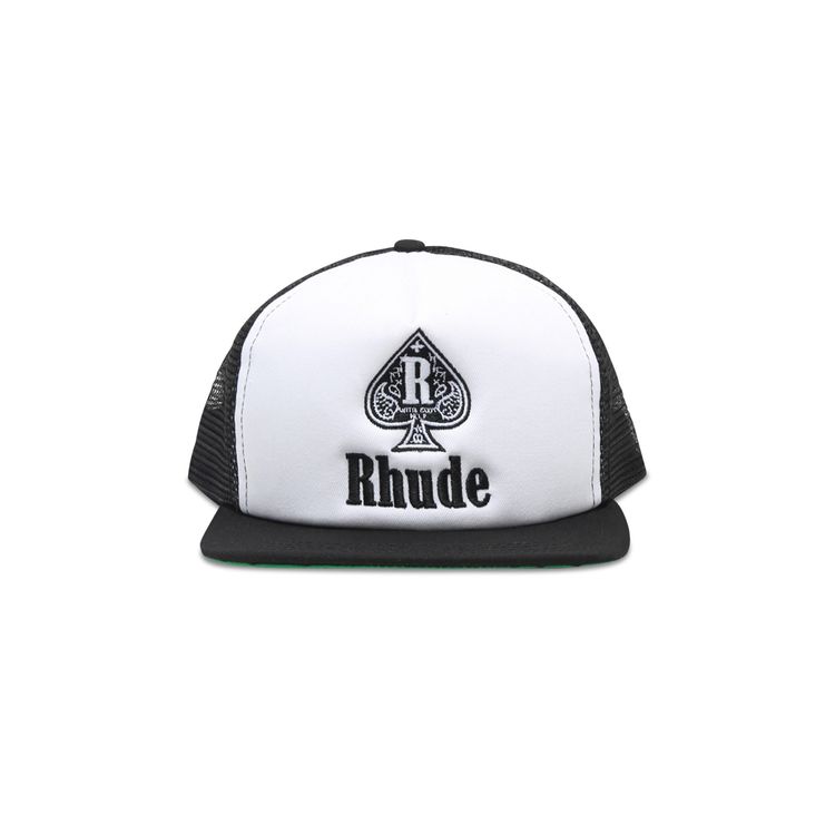 Rhude Spade Trucker BlackOff White