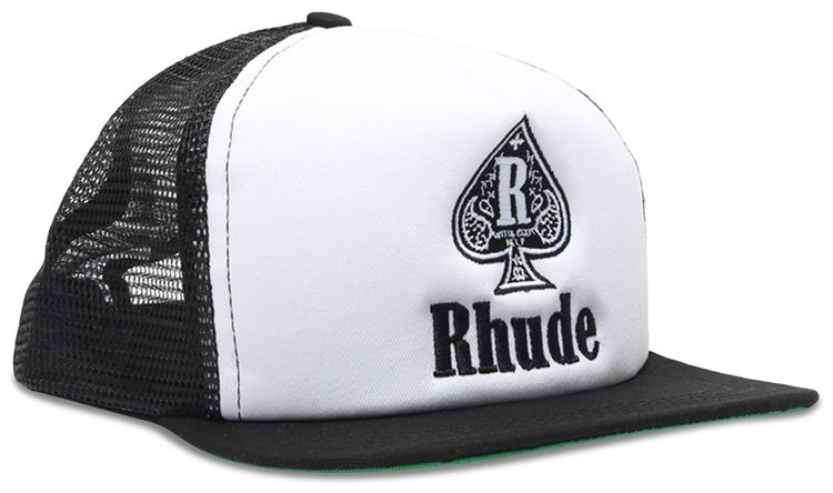 Rhude Spade Trucker BlackOff White