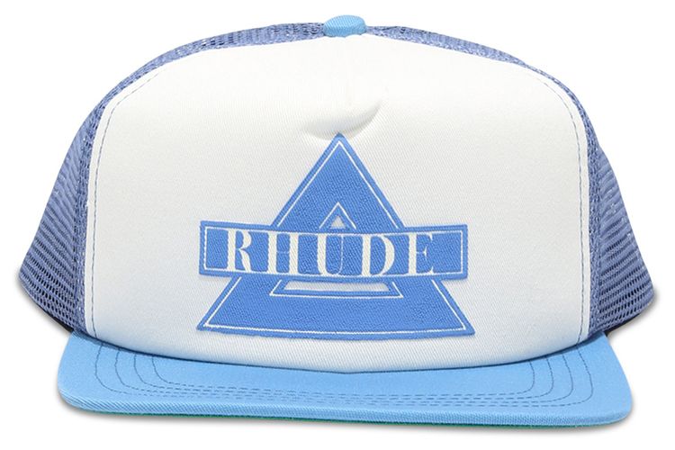 Rhude Triangle Trucker China BlueOff White