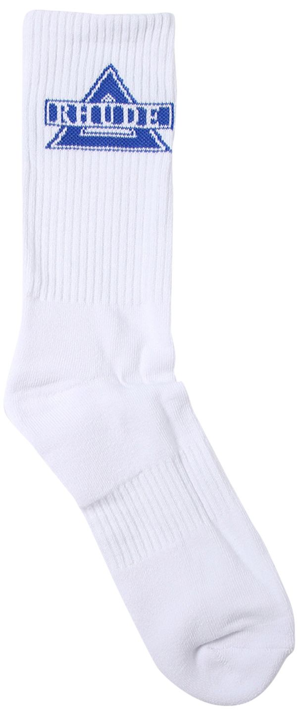 Rhude Triangle Logo Sock WhiteBlue