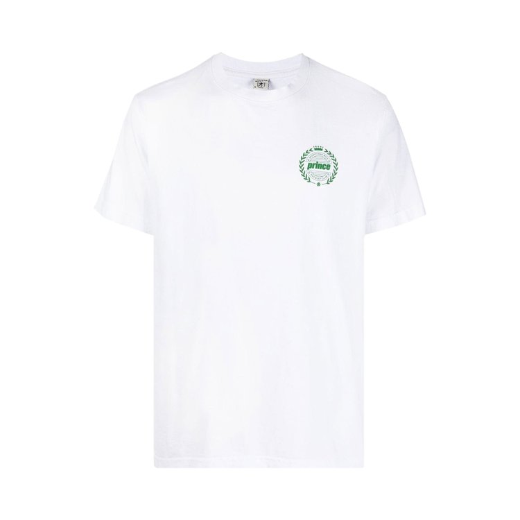Sporty & Rich Prince Crest T-Shirt 'White'