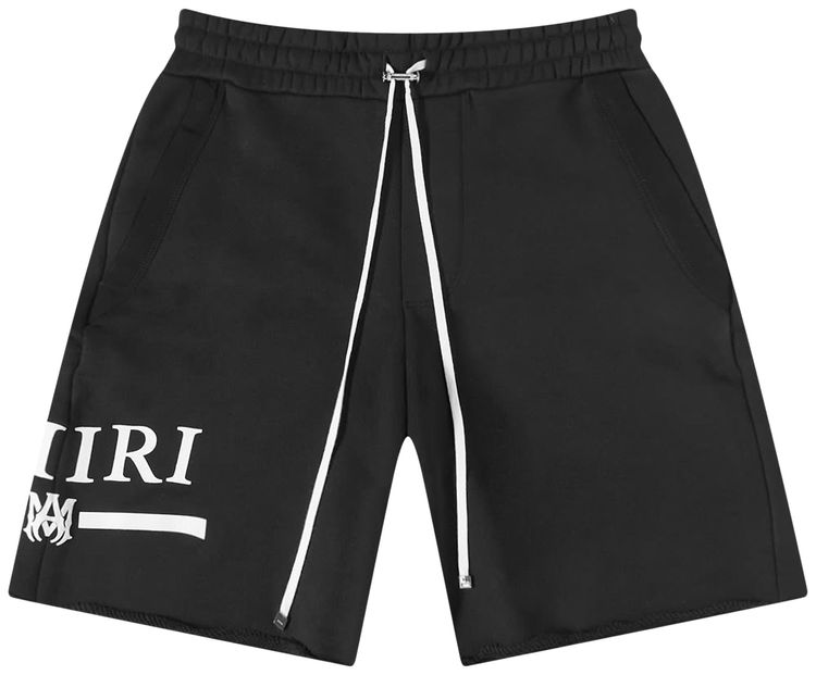 Amiri MA Bar Logo Swimtrunk BlackNatural