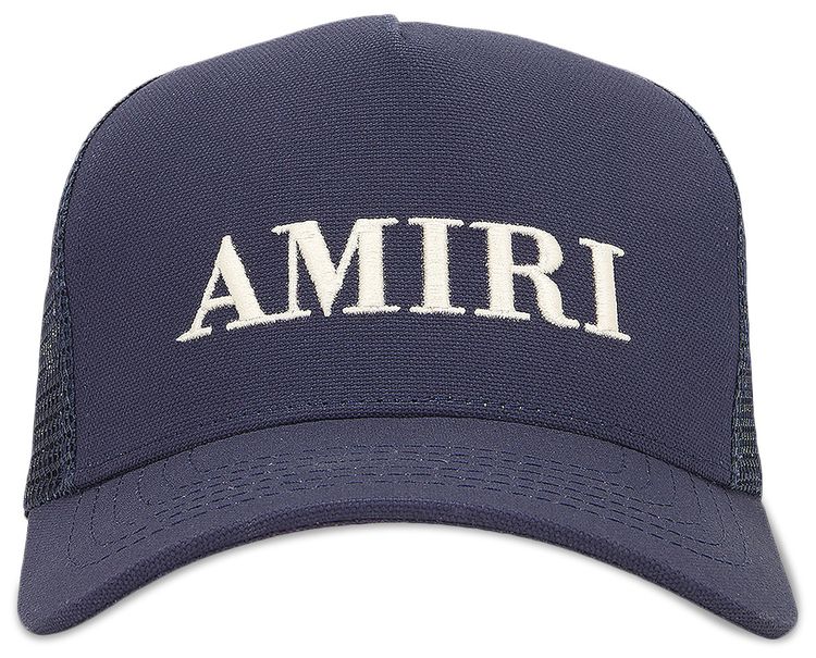 Amiri Logo Trucker Navy