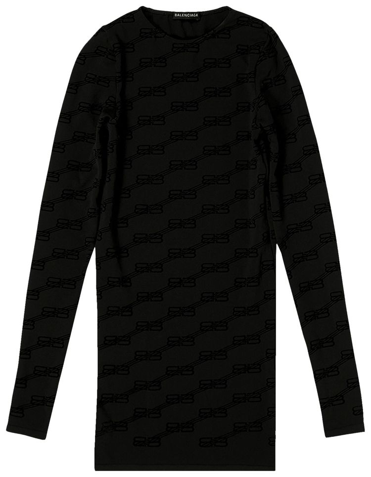 Balenciaga BB Licensing Flock Top Red