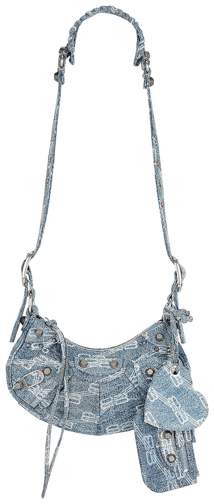 Balenciaga Le Cagole XS Shoulder Bag Blue