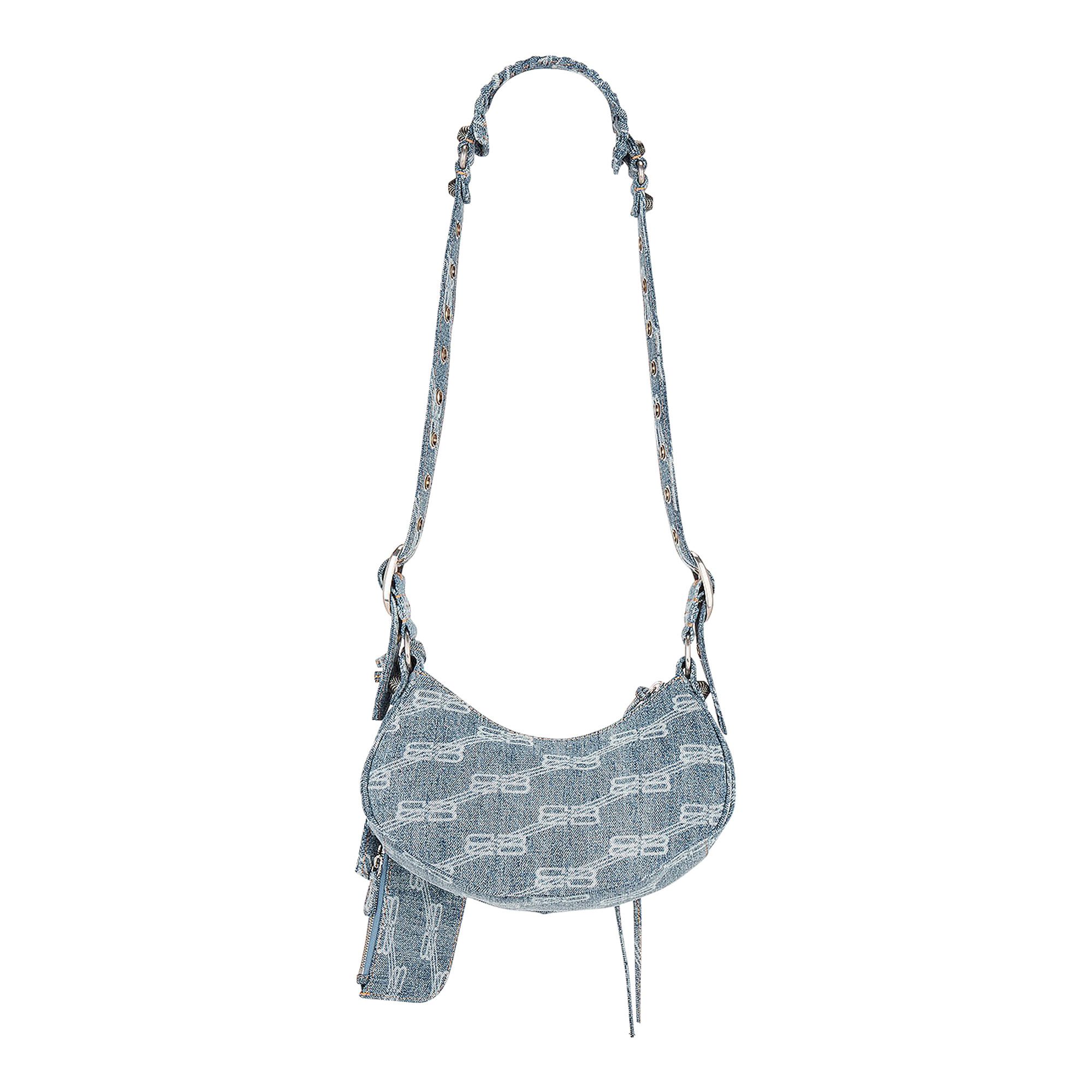 BALENCIAGA ルカコルシッフXSショルタハック 6713091VG9Y 6033 Women's Le Cagole Shoulder Bag Xs in White | Balenciaga US