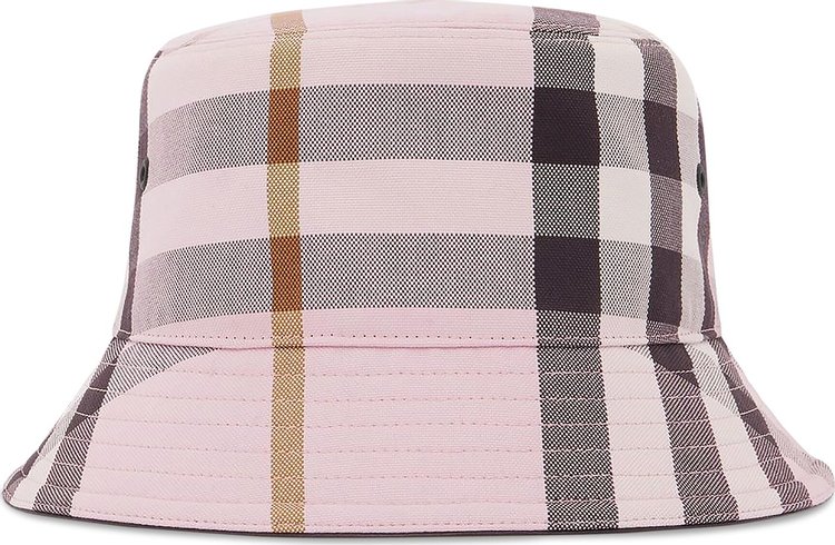 Burberry Check Print Bucket Hat 'New Pink' | GOAT