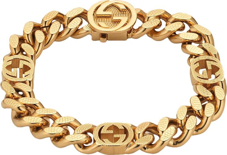 Gucci Bracelet With Interlocking G 'Yellow Gold'