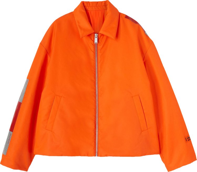 Heron Preston Security Uniform Tape Jacket 'Orange'