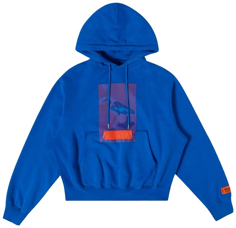 Heron Preston Heron Censored Hoodie BlueNavy Blue