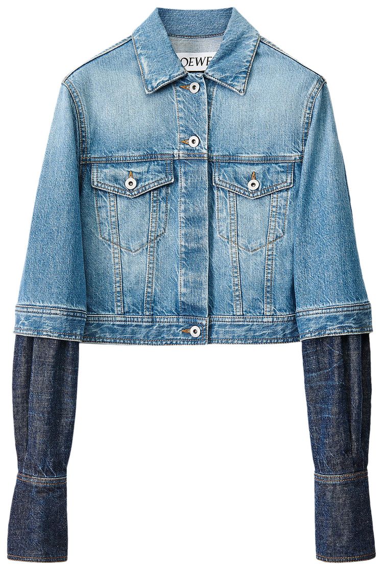 Loewe Denim Jacket Blue Denim