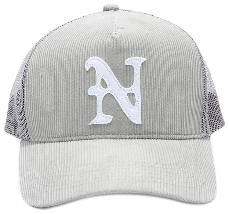 Nahmias N Trucker Hat Grey