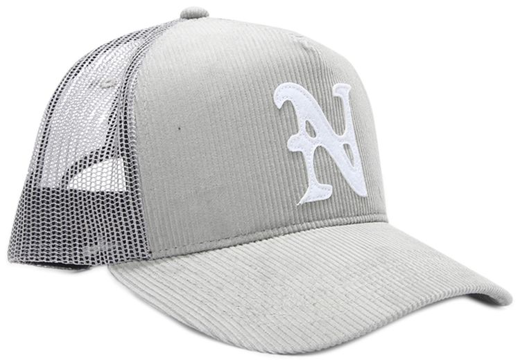 Nahmias N Trucker Hat Grey