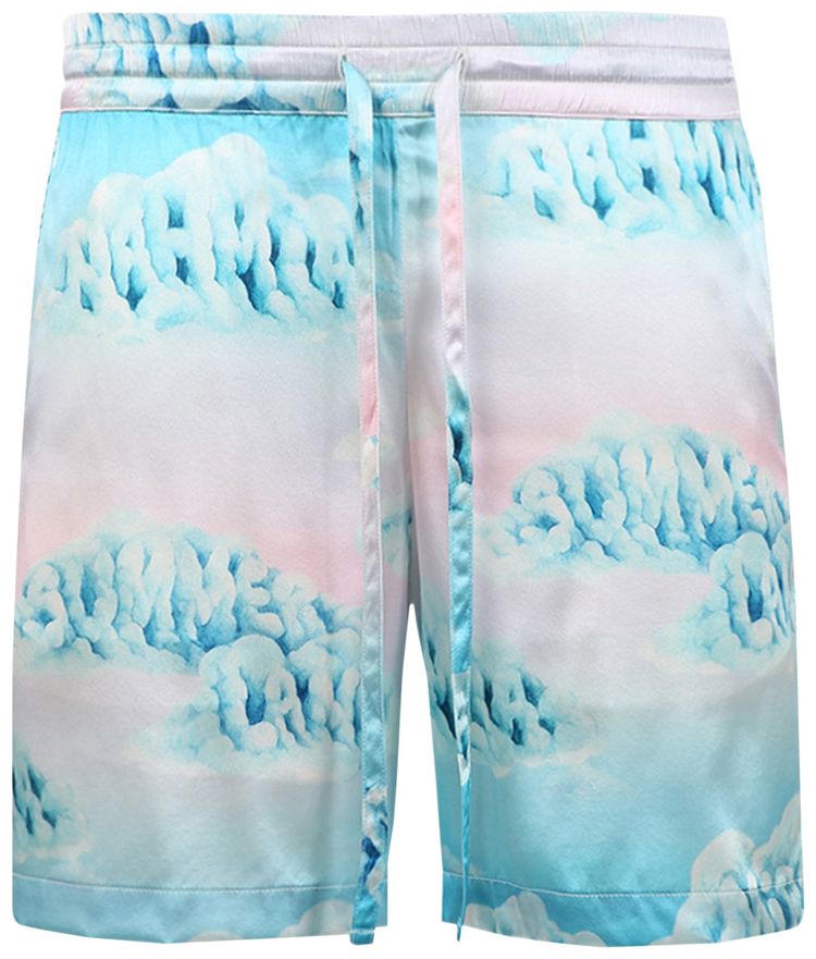 Nahmias Silk Shorts Cloud