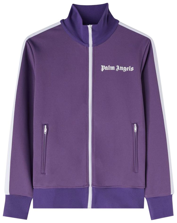 Palm Angels Classic Track Jacket Purple