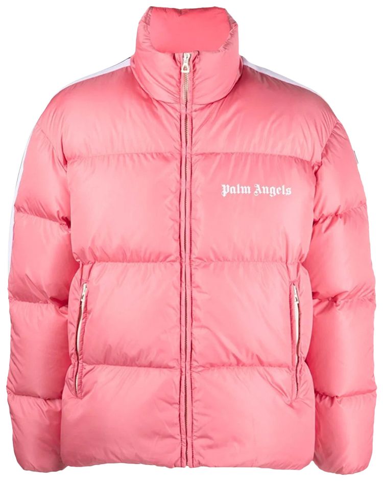 Palm Angels Classic Track Down Jacket PinkWhite