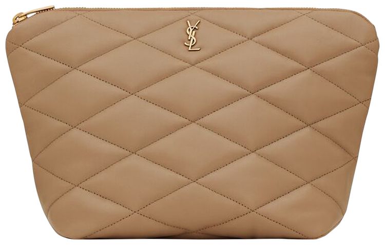 Saint Laurent Sade Pouch Taupe