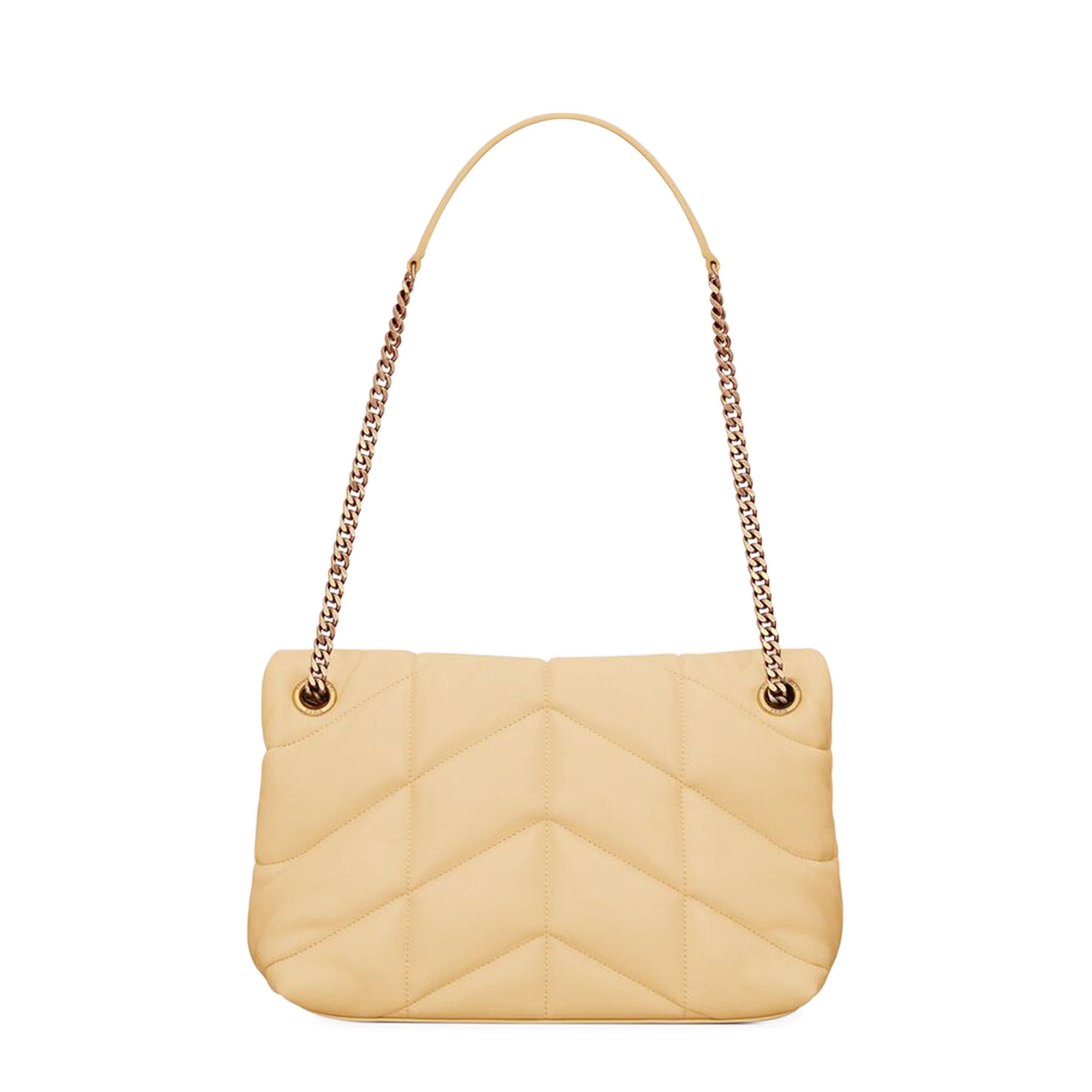 Buy Saint Laurent Puffer Small Chain Bag 'Light Vanilla