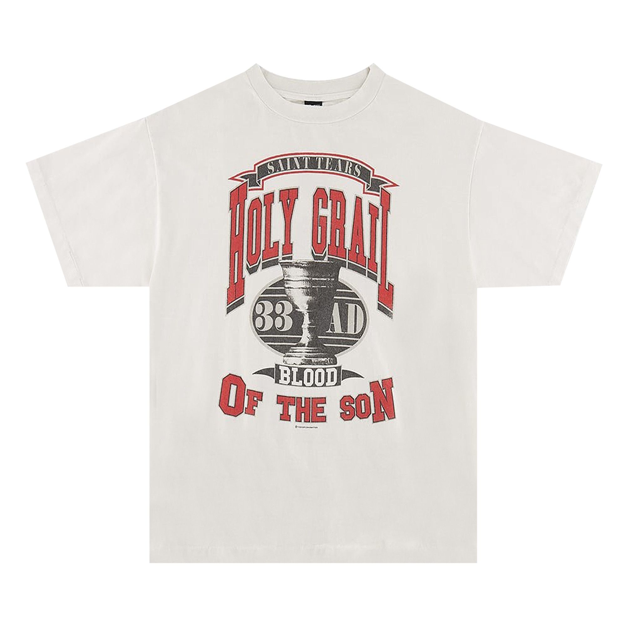 Buy Saint Michael Heart Short-Sleeve Tee 'Black' - SM A22