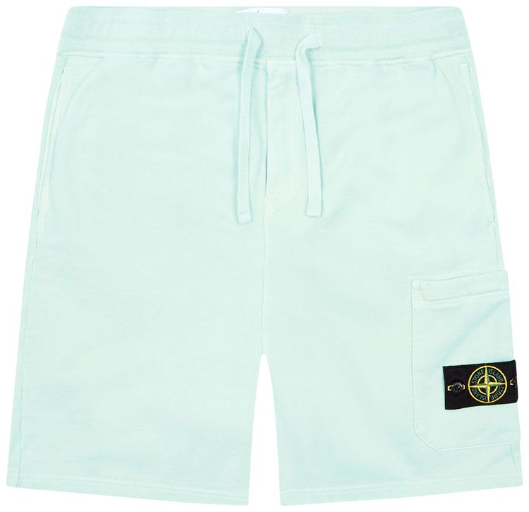 Stone Island Bermuda Shorts Aqua