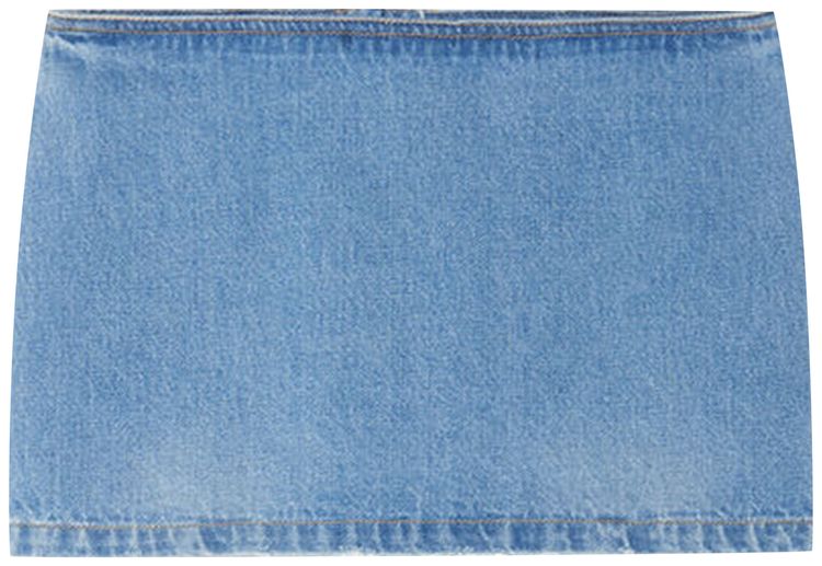 Versace Vintage Denim Skirt Medium Blue