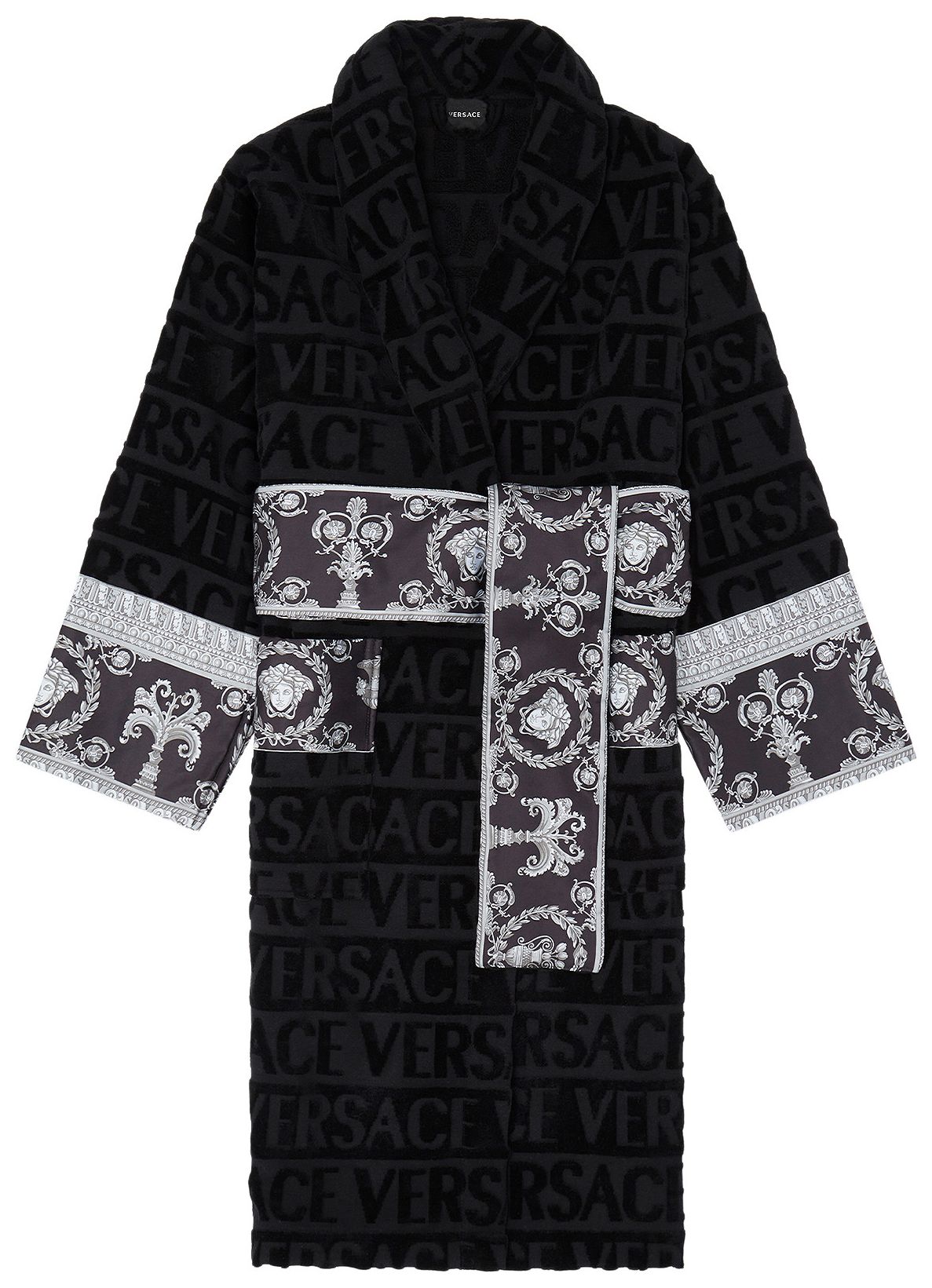 Buy Versace Bathrobe 'Black/Black' ZACJ00008 ZCOSP052 5B780 GOAT