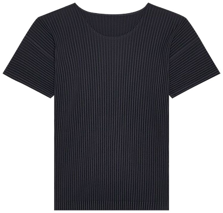 Homme Plisse Issey Miyake Basic T Shirt Black