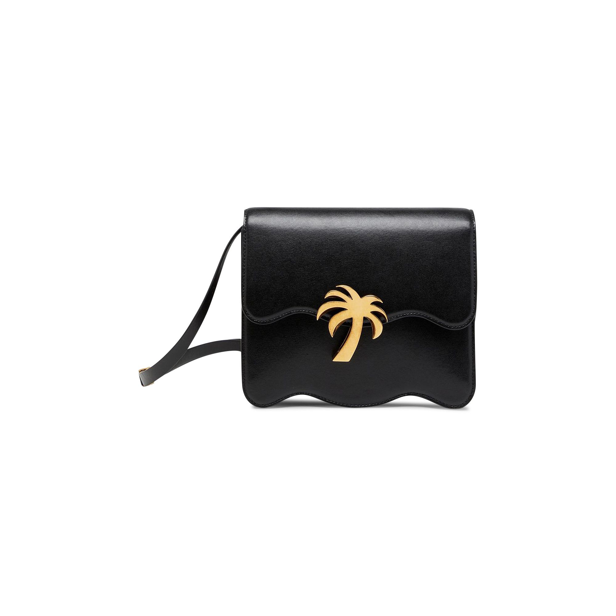 Buy Palm Angels Palm Beach Shoulder Bag 'Black/Gold