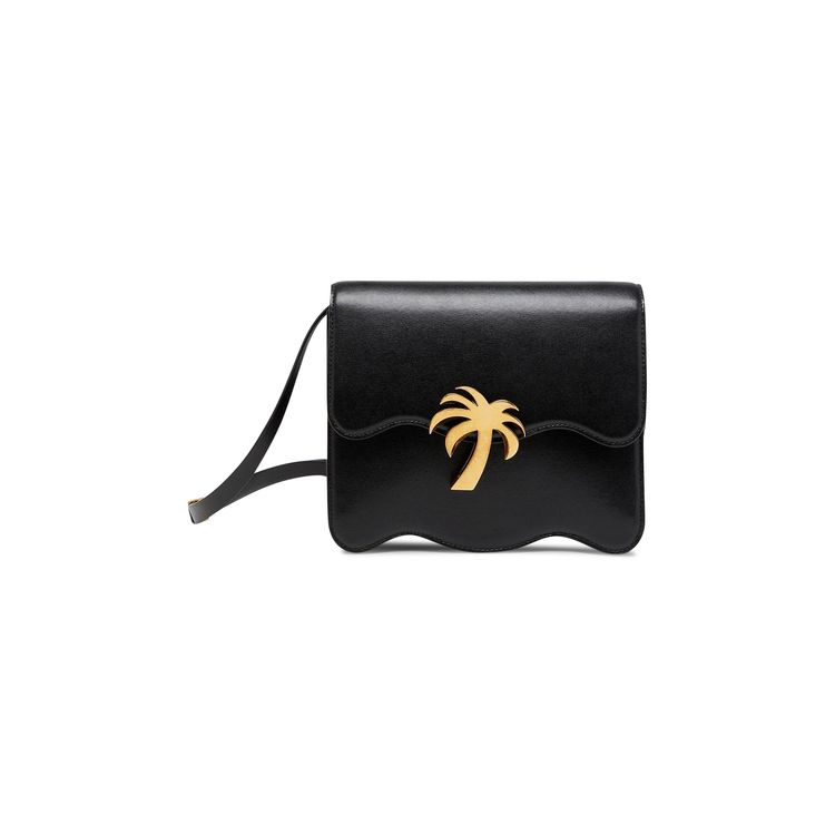 Palm Angels Palm Beach Shoulder Bag BlackGold