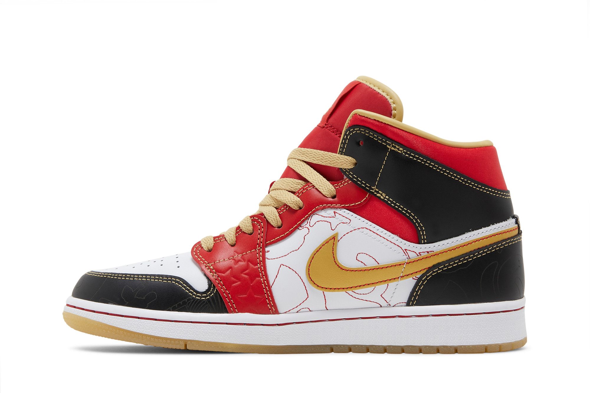 NIKE JORDAN スニーカー Nike Jordan 1 Mid x Melody Ehsani SE Fearless 2019 (CQ7629