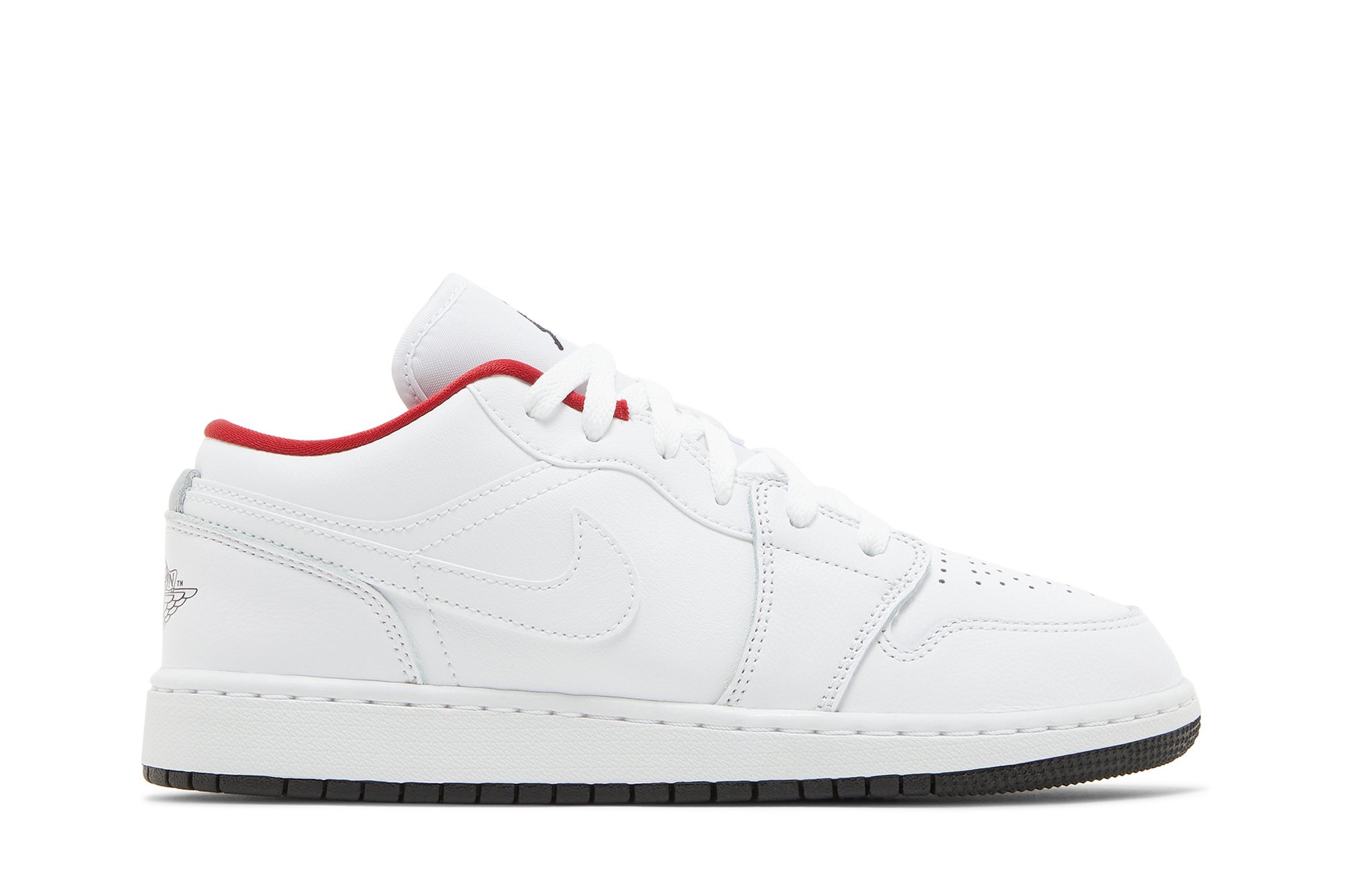 Buy Air Jordan 1 Low GS 'White Gym Red' - 553560 164 | GOAT CA