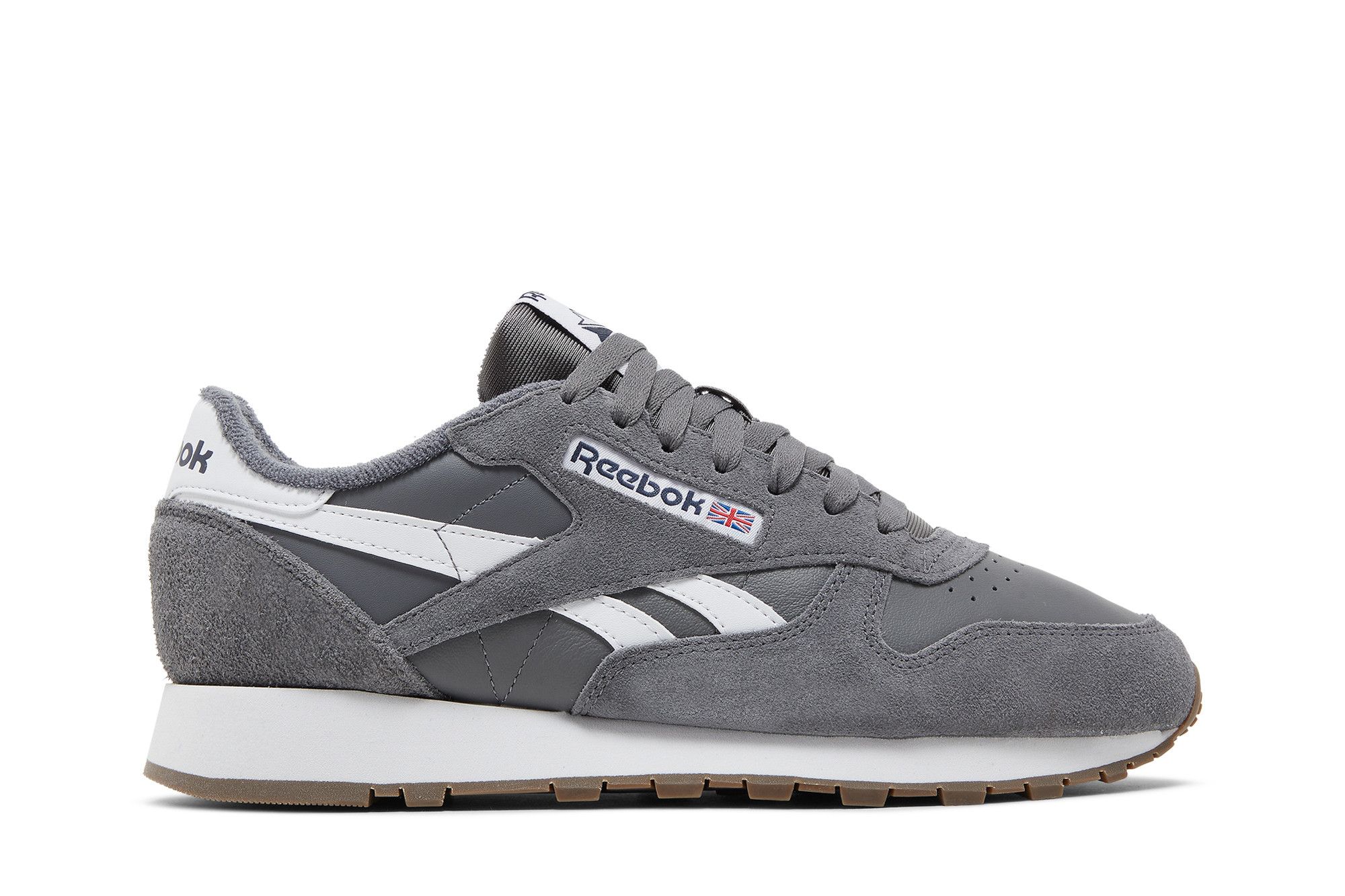 Reebok classic leather mu grey hot sale