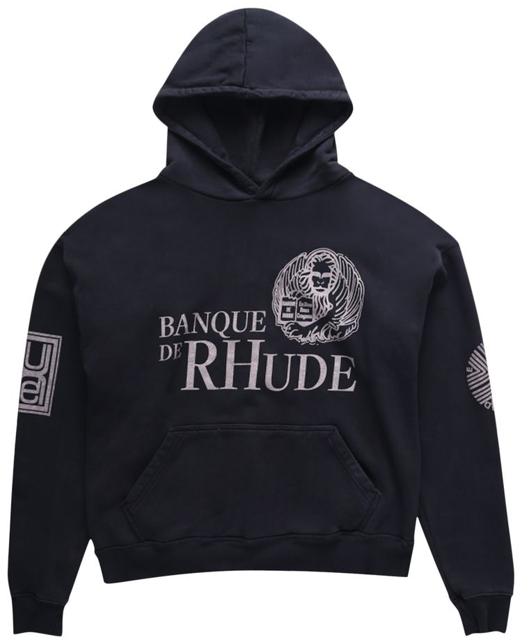 Rhude Bank De Rhude Hoodie Vintage Black