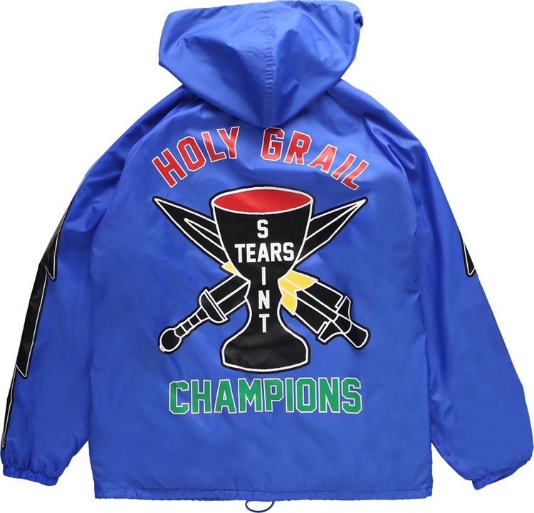 Saint Michael DT Holy Grail Coaches Jacket Blue