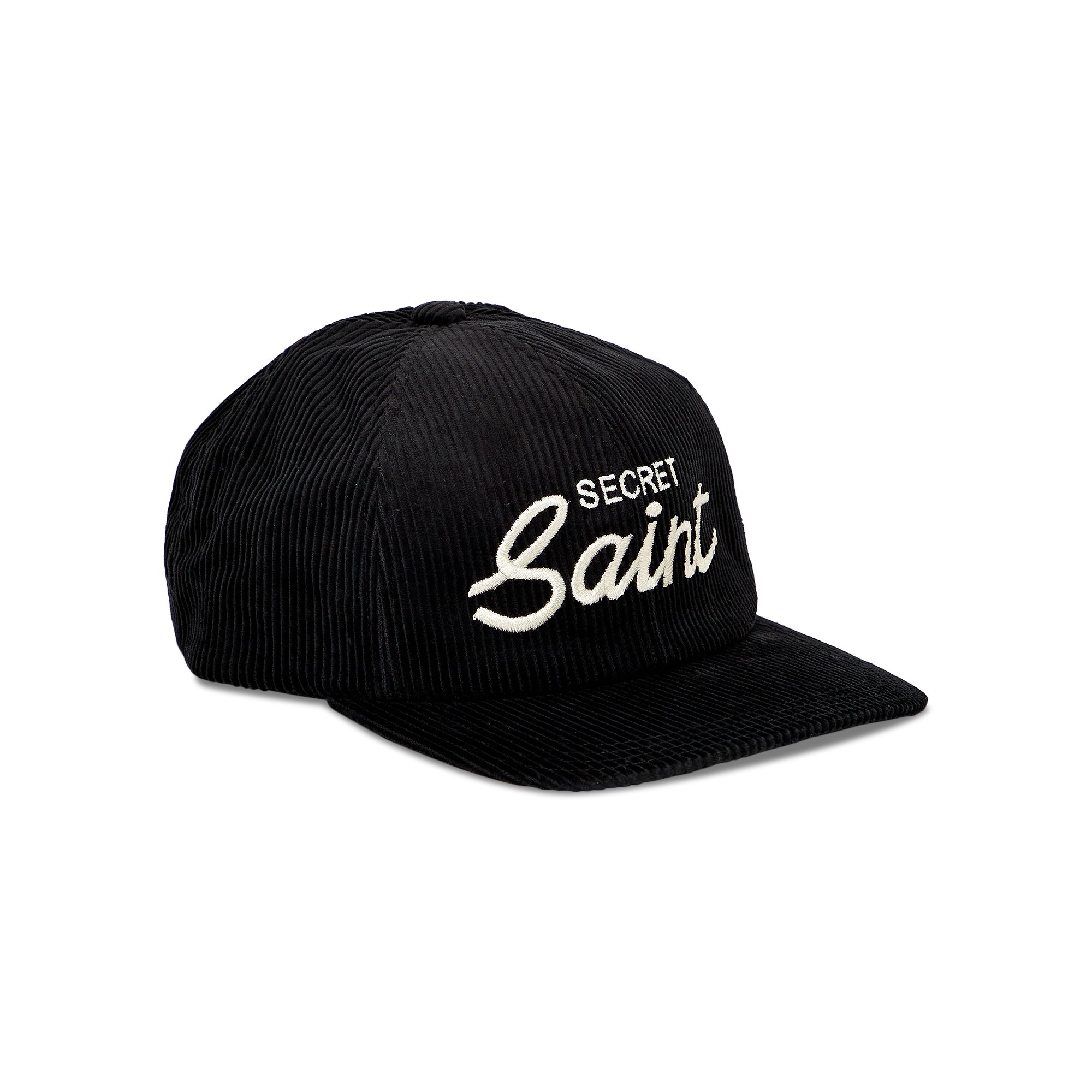 Saint Michael Corduroy Hat 'Black' | GOAT