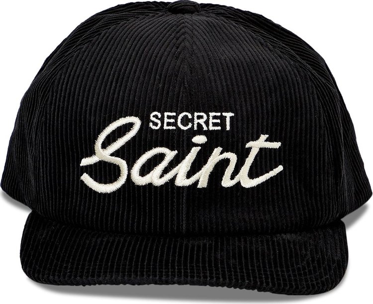 Saint Michael Corduroy Hat Black